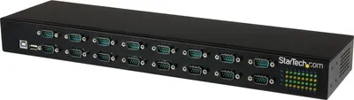 Obrázok produktu pre StarTech.com ICUSB23216FD, USB 2.0 Type-B, Sériový, 480 Mbit/s, Čierna, Oceľ, 36 W