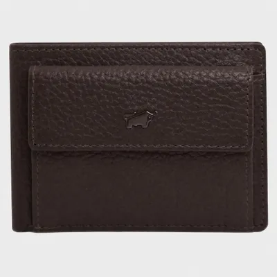 Produktbild von Portemonnaie THEO RFID Geldbörse 6 Kartenfächer braun Herren - Leder