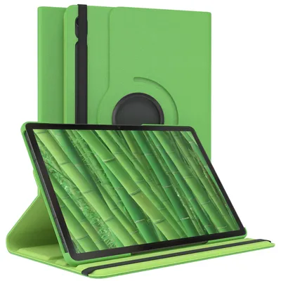 Produktbild von EAZY CASE - Tablet Hülle für Samsung Galaxy Tab S9 Schutzhülle, Tablet Case 360° drehbar in Grün