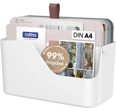 Productafbeelding van Rotho MyPaper: Bureauorganizer voor documenten, wit en blauw