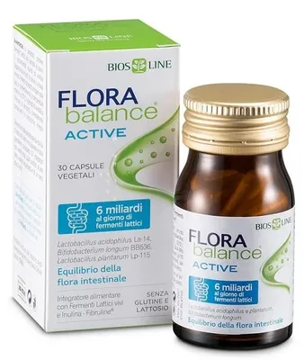 Immagine prodotto di Biosline Florabalance Active 30 Capsule Vegetali