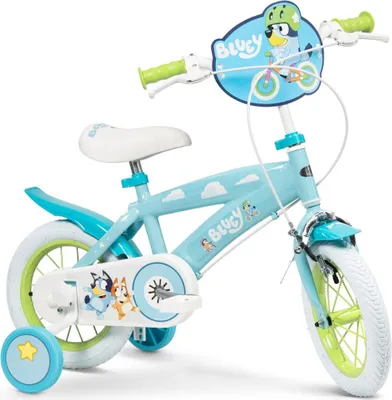 Produktbild von 12 Zoll Kinder Mädchen Jungen Fahrrad Kinderfahrrad Rad Bike Bluey Toi