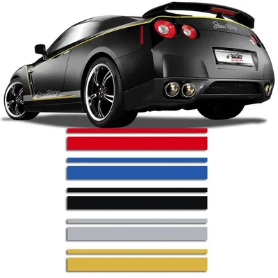 Obrázok produktu pre AutoStyle autoStripe Cool350 samolepka 3+2 mm 975 cm červená
