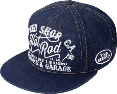 Immagine prodotto di KING KEROSIN Cappello con stile Denim Cool Hot Rod Denim Taglia unica