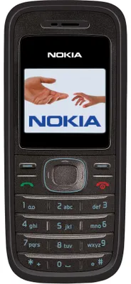 Produktbild von Nokia 1208, 96 x 68 Pixel, CSTN, 0.065536 M, 4 MB, 2.5 mm, Polyphonic