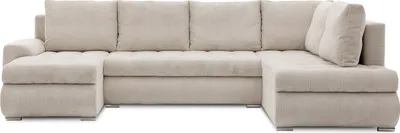 Produktbild von Ecksofa TOKIO II PRO mit Schlaffunktion - Eckcouch mit 3 Bettkasten - POSO 100 RECHTS (Muster 1)