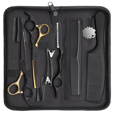 Productafbeelding van Professionele Kappersschaar Set voor Precisie en Thinning