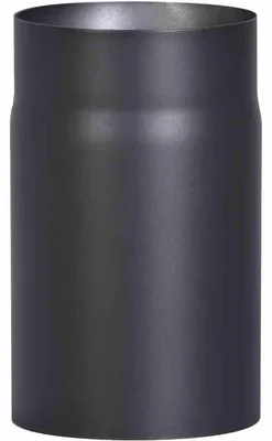 Image de FIREFIX Tuyau de poêle 250mm,Ø150mm,sw épaisseur de paroi 2 mm, noir