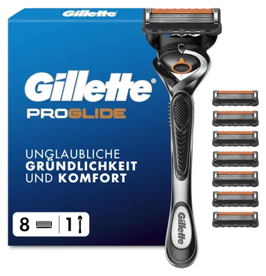 Image de Rasoirs Gillette pour hommes, rasage et soins du corps Proglide 1 : précision et confort