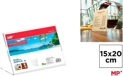 Zdjęcie produktu dla Akrylowa nabiurkowa ramka 15x20cm