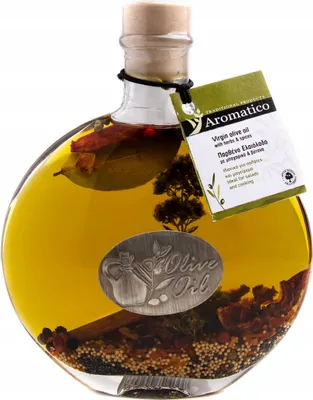 Produktbild von Physis of Crete Olivenöl Extra Vergine mit Kräutern FLAMINIA 200 ml Geschenkflasche