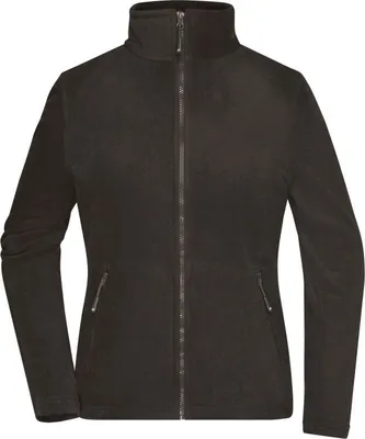 Produktbild von Fleece Jacke mit Stehkragen im klassischen Design dark-grey, Gr. XXL