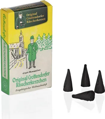 Produktbild von Crottendorfer Räucherkerzen Nostalgie Weihnachtsduft 24 Stück