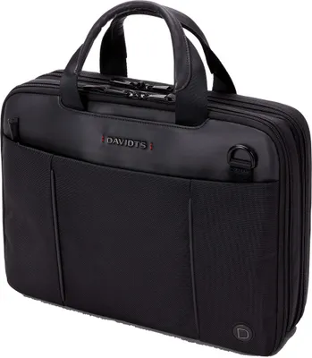 Produktbild von Kombination Aktentasche Laptoptasche mit Rucksack Funktion Schwarz 41 cm Bowatex