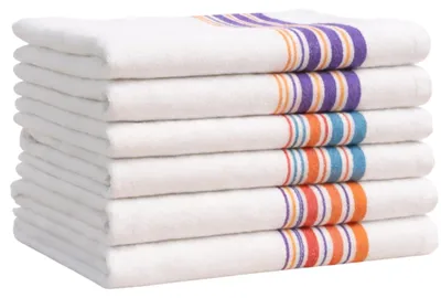 Produktbild von 6 Geschirrtücher für die Küche – 100 % Baumwolle, 50 x 70 cm, sehr saugfähig