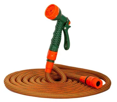 RAMP Gartenschlauch dehnbar 5-20 m mit 7-fach Spritzpistole – Ansicht 2