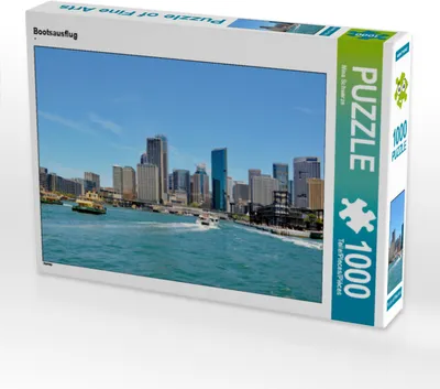 Produktbild von CALVENDO Puzzle Bootsausflug | 1000 Teile Lege-Größe 64x48cm Foto-Puzzle für glückliche Stunden