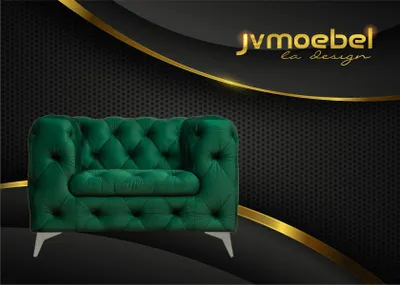 Immagine prodotto di Poltrona Chesterfield poltrona monoposto Chesterfield imbottita divano lounge club velluto