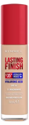 Produktbild von Rimmel London Lasting Finish Hydration Boost Spf20 050-Fair Porcelain 30ml