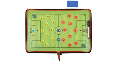 Obrázok produktu pre Futbal 58 magnetická trénerská tabuľa, so zipsom