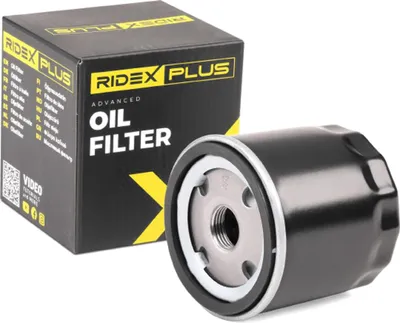 Produktbild von Ölfilter RIDEX PLUS 7O0032P Anschraubfilter für FORD Fiesta Mk6 Schrägheck (JA8, JR8) FOCUS III Turnier Fiesta Mk5 Schrägheck (JH1, JD1, JH3, JD3)