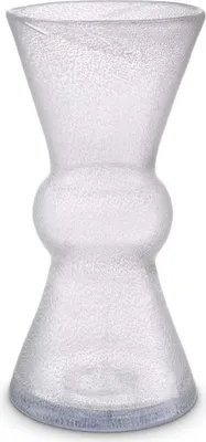 Produktbild von Casa Padrino Luxus Deko Glas Vase Ø 18 x H. 37 cm - Mundgeblasene Blumenvase - Deko Accessoires - Luxus Kollektion