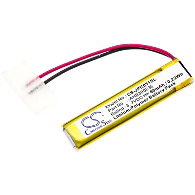 Zdjęcie produktu dla TECHTEK Bateria kompatybilny z [Jabra] 100-55400000-02, 100-55400000-60, 100-55400001-02, 100-96600003-02, 100-96600003-60, Sport Stereo, Sport Wirel