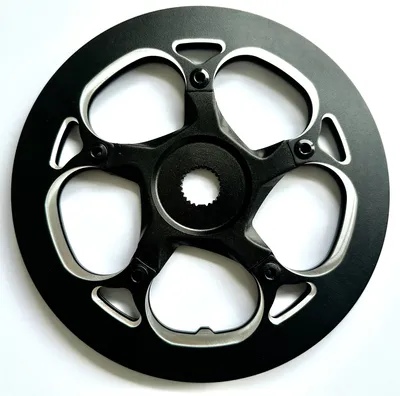 Produktbild von UD schwarzes Kettenrad LASCO Chainline 47,5 mm, Vielzahn 52 Zähne