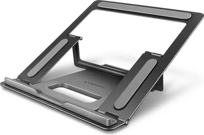 Obrázek produktu pro Axagon STND-L, Stojan na laptop a tablet, Šedá, Hliník, 25,4 cm (10"), 43,9 cm (17.3"), 20 kg
