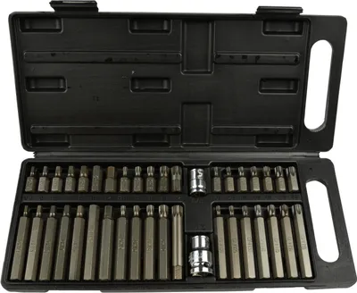 Obrázek produktu pro GEKO Sada bitů Torx 40 ks v kufru G10035