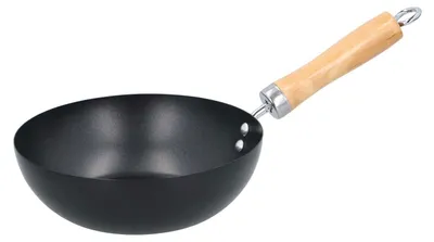 Image de alpina wok pan - sans  - Ø 20 CM - antiadhésif - céramique/ halogène/ gaz/ électrique