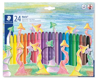 Image de STAEDTLER® 221 NWP24 Crayons de cire Twister Noris, 24 pièces