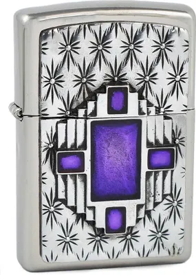Produktbild von Zippo Feuerzeug Purple Diamond Windproof 2005085