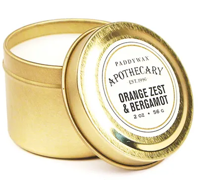 Produktbild von Duftkerze mit Orangenschale und Bergamotte Duft, bis zu 15 Stunden Brenndauer