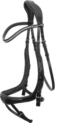 Produktbild von Schockemöhle EQUITUS BETA anatomische Spezialtrense black silver, Größe:WB