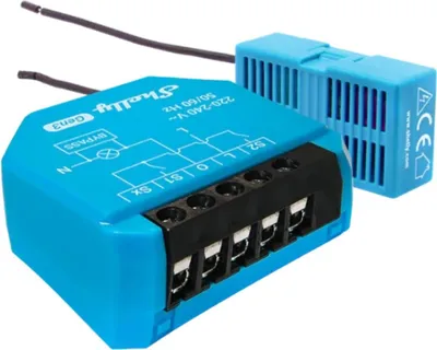 Immagine prodotto di controllore di illuminazione neutro Shelly 1L Gen3 Wifi a 1 canale