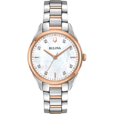 Zdjęcie produktu dla Only time Bulova Silver Collection Diamonds - kobieta