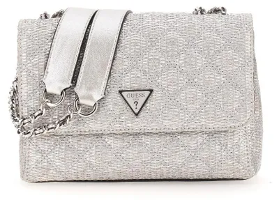 Produktbild von Guess Giully II Überschlagtasche silber 15,5 x 22 x 5