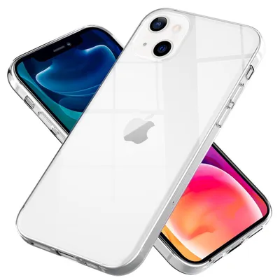 Image de Coque NALIA « GLAZE » pour Apple iPhone 13 - Coque de protection en TPU transparent, anti-jaunissement, fine et légère - Coque de téléphone portable transparente