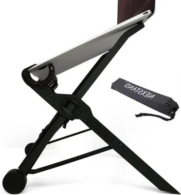Produktbild von Famanu Laptopständer ergonomisch - 8 Höhenverstellbar - für MacBook und Laptops 10-17 Zoll