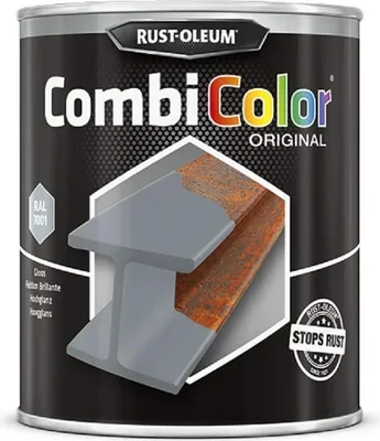 Produktbild von Rust-Oleum CombiColor Original Hochglanz 750ml Silbergrau