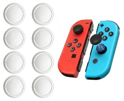 Produktbild von 8x Rutschfeste Daumen Kappen für Nintendo Switch / Lite / OLED Gaming Zubehör