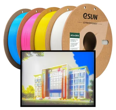PLA+ Filament 1,75 mm, 4 kg CMYK für Lithofan-Druck