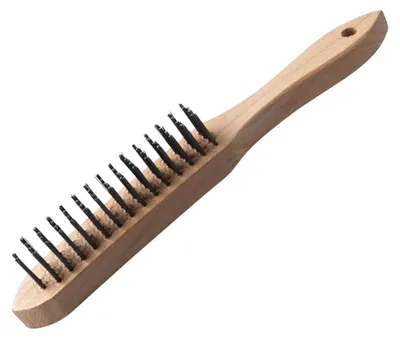 Productafbeelding van Draadborstel, 28 cm, met houten handvat