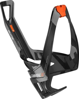 Obrázek produktu pro Elite Cycling Cannibal XCBased Bottle Cage Black/Orange Cyklistický držák na láhev