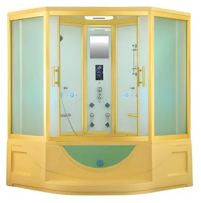 Immagine prodotto di Doccia a vapore Doccia benessere Cabina doccia Sala doccia Cabina doccia massaggiante 165x165 cm