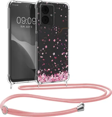 Kwnmobile Handyhülle Für Xiaomi Mi 10T Lite - Transparent Mit Kirschblüten-Muster, Aus Weichem Silikon