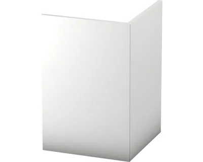 Produktbild von Prinz Eckschutzwinkel Hart-PVC weiß ungelocht 30 x 30 x 2500 mm