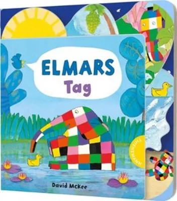 Obrázek produktu pro Elmar: Elmarův den: Barevná kostkovaná zábava s Elmarem pro nejmenší děti