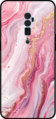 Produktbild von Smartphonica Telefon Fall geeignet für Oppo Reno 10X Zoom mit Marmor-Druck - TPU zurück Abdeckung Fall Marmor-Design - Pink